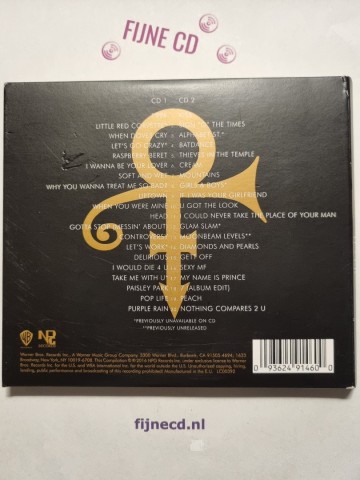 Back 2cd prince   4ever   0093624914600 0