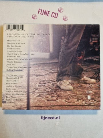 Back 2cd wilco   kicking television  live in chicago   0075597990324