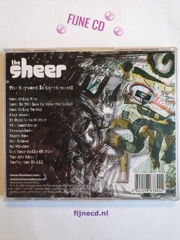 Back 2cdthe sheer   the keyword is excitement   0602498678442