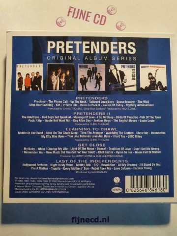 Back 5cd pretenders   original album series   0825646846160