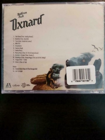 Back cd anderson paak   oxnard   0075597927054