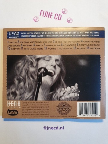 Back cd antigone rising   from the ground up   0075679380524