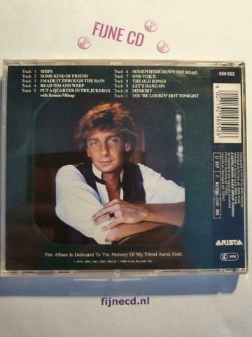 Back cd barry manilow   greatest hits vol ii   4007192585526