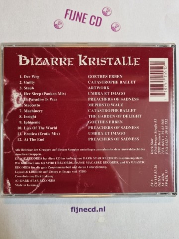 Back cd bizarre kristalle   pieces detage ii   0718751155121