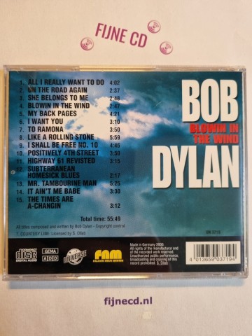 Back cd bob dylan   blowin in the wind   4013659037194