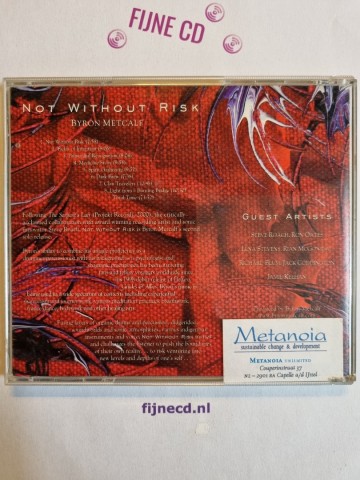 Back cd byron metcalf   not without risk   0733792361225