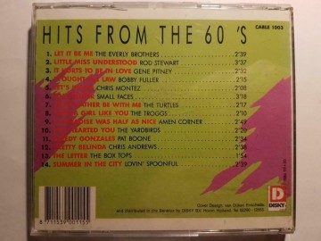 Back cd cable 1 presents hits from the 60s volume 3   8711539001155