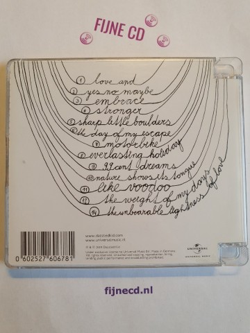 Back cd dazzled kid   fire needs air   0602527606781