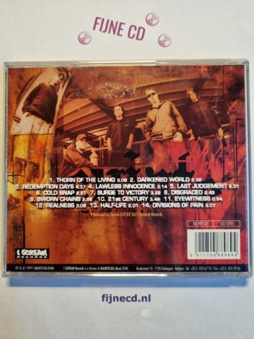 Back cd deviate   thorn of the living   5411704889894