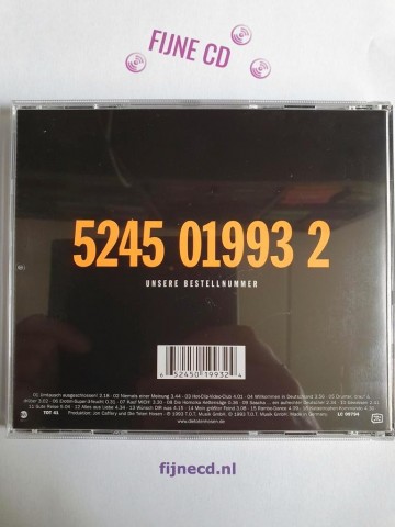 Back cd die toten hosen   kauf mich   0652450199324