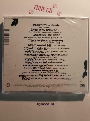 Back cd ed sheeran   no 6 collaborations project   0190295427887