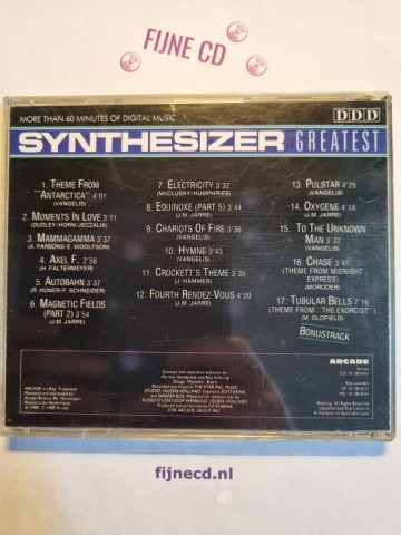 Back cd ed starink   synthesizer greatest volume 1   cd 01 3810 61