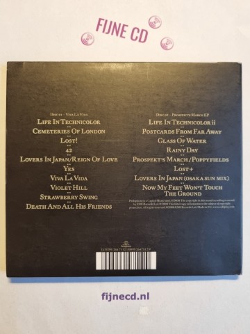 Back cd ep coldplay   prospekts march ep   5099926471129