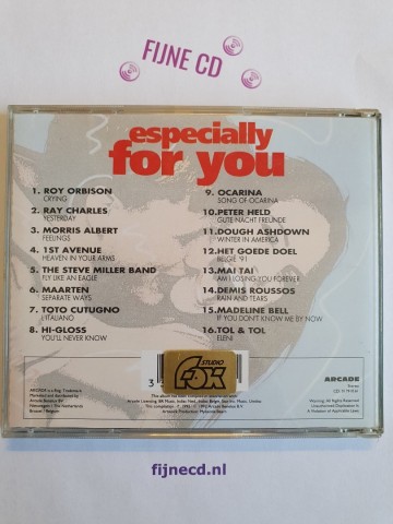 Back cd especially for you   3351477910611