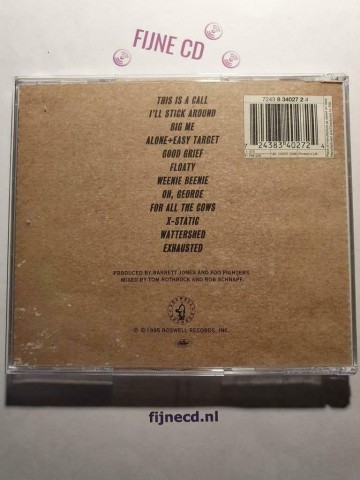 Back cd foo fighters   foo fighters   0724383402724