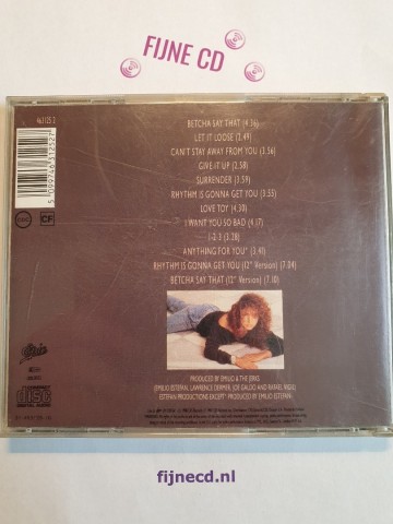 Back cd gloria estefan and miami sound machine   anything for you   5099746312527