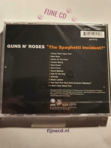 Back cd guns n roses   the spaghetti incident   0720642461723 0