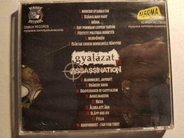 Back cd gyalazat   assassination   gyalazat vs assassination