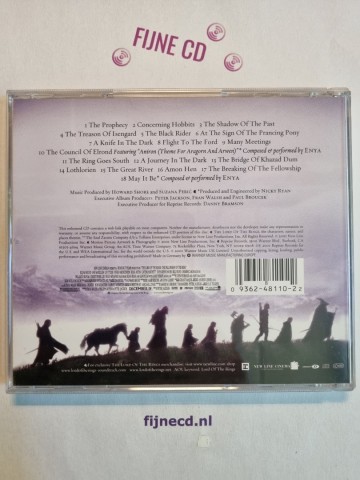 Back cd howard shore   the lord of the rings  the fellowship of the ring   0093624811022