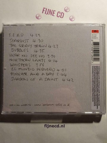 Back cd ian brown   music of the spheres   0731458912620