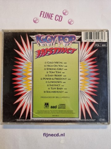 Back cd iggy pop   instinct   0082839519823