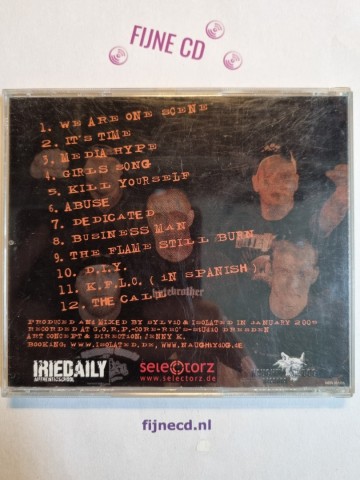 Back cd isolated   end of all hate   ndr 00105