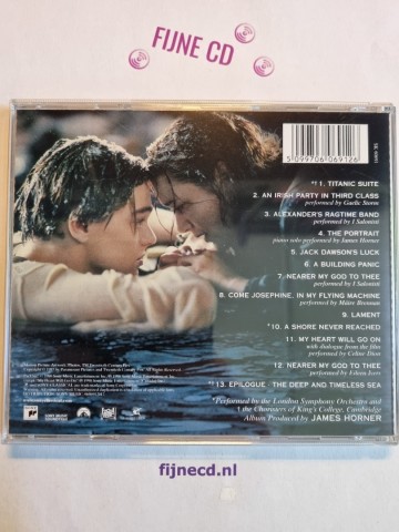Back cd james horner   back to titanic   5099706069126