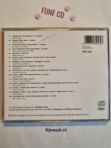 Back cd joe cocker   live   0077779341627