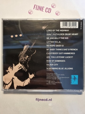 Back cd joe ely   lord of the highway   5014757071010