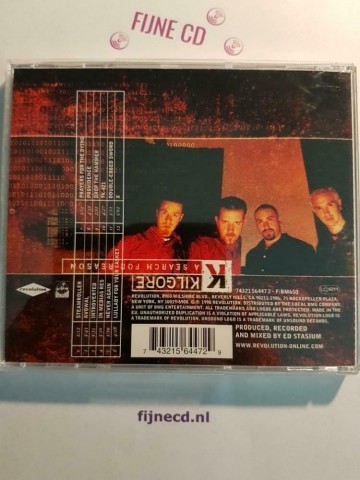 Back cd kilgore   a search for reason   0743215644729