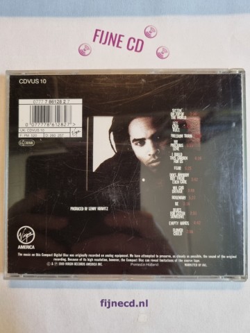 Back cd lenny kravitz   let love rule   0077778612827