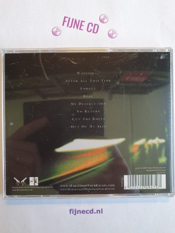 Back cd make good your escape   never look back here again   5020422094727