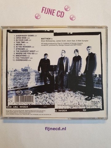 Back cd matthew   everybody down   4005902402224