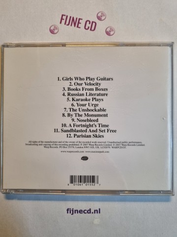 Back cd maximo park   our earthly pleasures   0801061015527