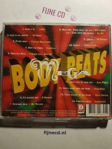 Back cd mega body beats   8711539063054