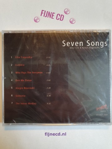 Back cd mike silk  kostas argyroudis   seven songs