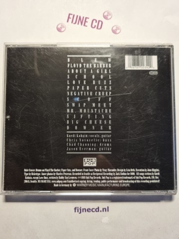 Back cd nirvana   bleach   0098787003420 0