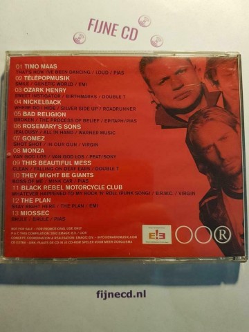 Back cd oorgasm 08  13 tracks voor de toekomst   oorgsm2002 08