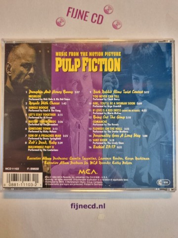 Back cd pulp fiction  music from the motion picture   0008811110321