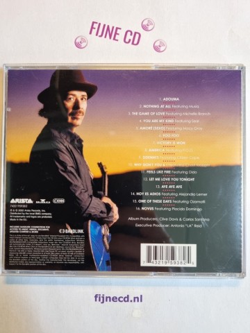 Back cd santana   shaman   0743219593825