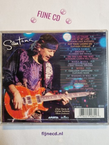 Back cd santana   supernatural   0078221908023
