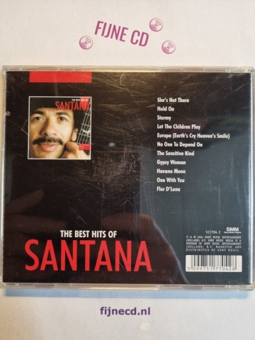 Back cd santana   the best hits of   5099751770428