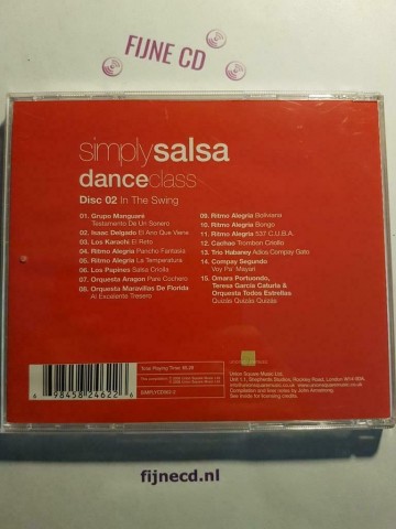 Back cd simply salsa dance class   in the swing   0698458246226