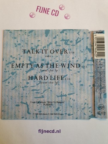 Back cd single grayson hugh   talk it over   5012394948429