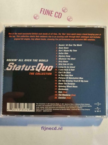 Back cd status quo   rockin all over the world  the collection   0600753357491