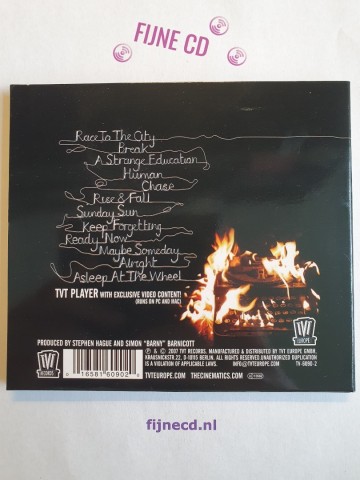 Back cd the cinematics   a strange education   0016581609020