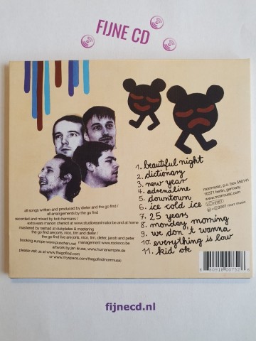 Back cd the go find   stars on the wall   0880918007526