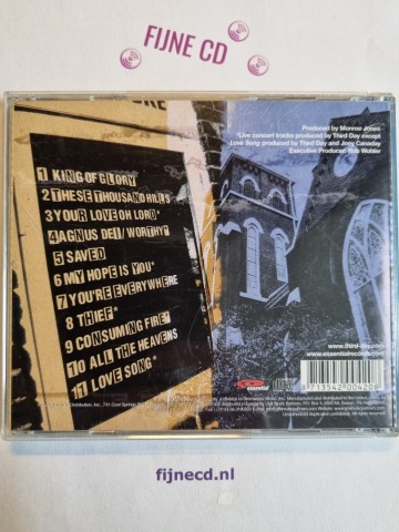 Back cd third day   offerings  a worship album   8713542004208