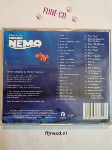 Back cd thomas newman   finding nemo  an original soundtrack   5050466685926