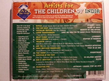 Back cdartists for the children of india  save street children   8711197700162